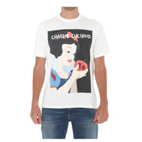 Charlie Luciano Xanh Truyện Cổ Tích In Hình Hợp Thời Trang Áo Thun Cổ Tròn Tay Ngắn 2024 Mùa Hè Minh Họa Top XS-3XL