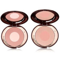 Charlotte TILBURY hai màu phấn hồng phấn má hồng mẫu mỹ phẩm gói dùng thử 3.4g