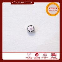 [Charm bạc 925 cao cấp] Charm hoa sen hồng- Mã sản phẩm VENUSHSH