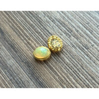 Charm bạc 925 đính Opal thiên nhiên