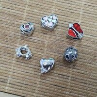 Charm bạc 925 - hình tim