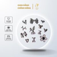 Charm Bạc Gắn Ốp Điện Thoại – Keo Dán Kèm Charm Nhựa Trang Trí Vỏ Máy