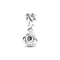 Charm Bạc Pandora Moments Hoa Hồng Tình Yêu Nở Rộ