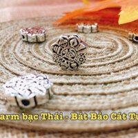 Charm bạc Thái - Bát Bảo Cát Tường