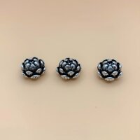 Charm bạc thái nối hình hoa sen kiểu nhiều cánh loại mới - Charm Bạc 925 - Mã CA256