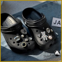 Charm Croc | Sticker Dép Croc | Charm Dép Croc | décor sandals cao cấp Hợp Kim Cao Cấp | Charm Trang Trí Baroque Sang Trọng - Phụ Kiện Dép Clogs, Dép Quai Hậu & Dép Biển | Thiết Kế Họa Tiết Cầu Kỳ & Miễn Phí Vận Chuyển