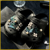Charm Croc | Sticker Dép Croc | Charm Dép Croc | décor sandals cao cấp Hợp Kim Cao Cấp | Charm Trang Trí Baroque Sang Trọng - Phụ Kiện Dép Clogs, Dép Quai Hậu & Dép Biển | Thiết Kế Họa Tiết Cầu Kỳ & Miễn Phí Vận Chuyển