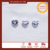 Charm Daughter, grand daughter, auntie- S925 cao cấp- Trang sức bạc Venus