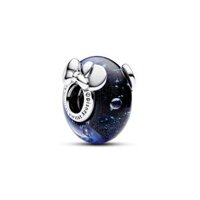 Charm Disney x Pandora Murano Đính Đá Mickey Và Minnie