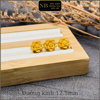 Charm Hoa Sen Bạc mạ vàng mix vòng tay trầm hương, vòng tay phong thủy - Kho Phụ Kiện Trang Sức Siêu Rẻ NB