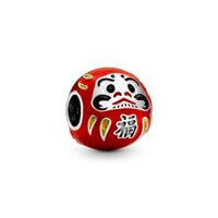 Charm Pandora Bạc Búp Bê Daruma