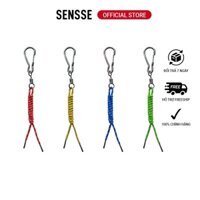 Charm Phụ kiện Dây Paracord Quà Tặng Nhiều Màu Móc Khoá Hợp Kim Cao Cấp - SENSSE