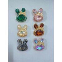 Charm Thỏ Đá gắn dép ( 1 cặp)