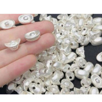 Charm thỏi bạc đĩnh bạc s925 vĩnh viễn bảo hành bạc