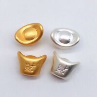 Charm thỏi bạc mix vòng