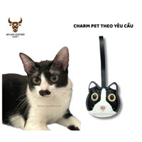 CHARM THÚ CƯNG THEO YÊU CẦU DA THẬT - CHARM & MÓC KHÓA TREO BALO, CHÌA KHÓA, TÚI XÁCH