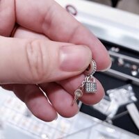 charm treo chìa khóa ( chuẩn bạc 100% )