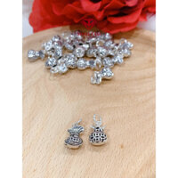 Charm túi tiền bạc Thái 925  cao cấp