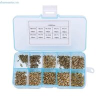 Charmantcc1 1000 Chiếc M0 9 M1 3 M1 5 M1 7 Đinh Tán Hình Ống Bảng Mạch Hai Mặt PCB Móng Tay Kim Loại Rỗng Đinh Tán Hạt Mông