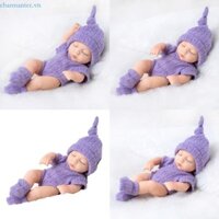 Charmantcc1 Búp Bê Chống Thấm Nước Cuộc Sống Như Đồ Chơi Cô Gái Da Trắng Búp Bê Tập Đi Cuddle Đồ Chơi 18cm