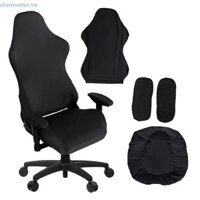 Charmantcc1 Công Thái Học Văn Phòng Trò Chơi Máy Tính Ghế Dép Co Giãn Spandex Dành Cho Ghế Ngồi Chơi Game Đua Xe Biển