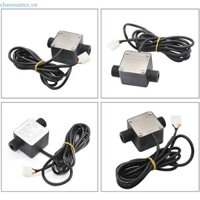 Charmantcc1 Nước Lỏng Xăng-Diesel Sữa Flowmeter Gear Counter DN15 30-1200L H Hall Sensor-Switch DC3 5V-24V Nước