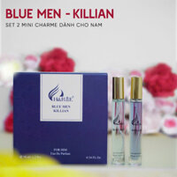 Charme Blue Men + Killian – Set nước hoa nam mini 10ml x 2, tiện lợi & phong cách
