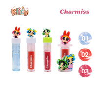 Charmiss Everything Nice Glitter Lip Gloss The Powerpuff Girls 2.2g - Son bóng nhũ lấp lánh họa tiết