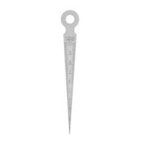 Chasoee Hàn Inox Côn Feeler Đo Thước Lỗ Dụng Cụ Kiểm Tra 1-10 Mm