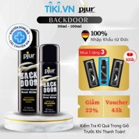Chất bôi trơn silicone cho đường hậu Pjur Back Door Relaxing Chai 100ml chiết xuất jojoba cao cấp giúp thư giãn cơ vòng - 30ml
