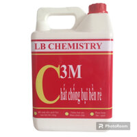 Chất chống bụi C3M. Làm bề mặt nền sạch bụi sau khi thi công (8kg)