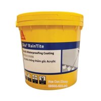 Chất chống thấm – Chống thấm sàn mái bê tông, tường Sika Raintite Grey (20kg)