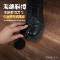 Chất đánh giày xốp không màu, sáp giày di động, làm sạch vết bẩn, chăm sóc da đa chức năng, đánh giày da thật