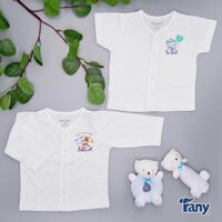 [Chất đẹp] COMBO 5 ÁO CHO BÉ SƠ SINH HIỆU FANY, ÁO THUN CHẤT COTTON VẢI MÁT MỀM MỊN CO GIÃN