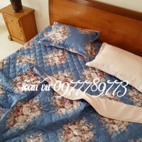 Chất liệu 100% sợi cotton  nhập khẩu  Hàn Quốc , ko phai ko xù , bền màu, họa tiết hoa văn cực nét  , thoáng mát nha kh.