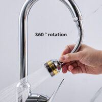 Chất liệu đồng Vòi nước Bubbler Xoay 360 Vòi bếp Vòi phun Máy sục khí Tiết kiệm nước Bộ lọc vòi kết nối vòi hoa sen
