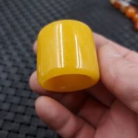 [Chất liệu ngọc bích Xiushan] Cờ lê ngón tay Cờ lê ngọc bích màu cam Cờ lê ngón tay Cờ lê đá ngón tay Cờ lê lớn Ngón tay Cờ lê ngọc bích Vòng ngọc bích Sáp bí mật20250226