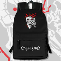 [Chất liệu Nylon chất lượng cao] Ba lô Anime Over Lord Undead King Bone King Merchandise Ba lô đi học nam nữ hai chiều