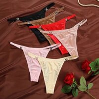 Chất Liệu Nylon Unisex Gợi Cảm Thấp Eo Mỏng Nữ Mặc Hàng Ngày Thoáng Khí Thoải Mái Liền Mạch Vô Hình Hình Hình Chữ T Nam Quần Lót Gợi Cảm20250317