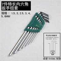 [Chất liệu thép Carbon cao] Shida Bangneng Thương hiệu Deli Allen Bộ tuốc nơ vít Torx Bộ công cụ cờ lê lục giác bên trong Cờ lê vuông