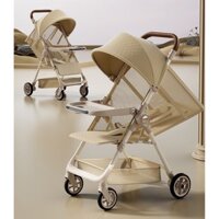 【Chất liệu thép carbon cao】Ô dù đơn giản cho xe đẩy em bé, xe đẩy bỏ túi, dụng cụ đi bộ cho em bé, xe đẩy nhẹ bốn bánh c