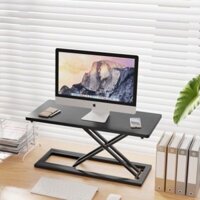 【Chất liệu thép carbon dày】Bàn máy tính có thể điều chỉnh độ cao, giá đỡ màn hình laptop, hỗ trợ cổ có thể gập lại