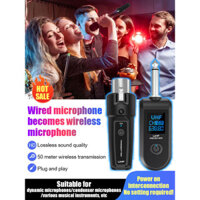 Chất lượng âm thanh Độ tin cậy hệ thống micro micro Bền một kéo một Tăng cường âm lượng ổn định tốt Hệ thống truyền micro không dây Bộ thu thông minh