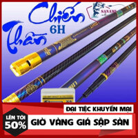 [Chất Lượng] Cần câu tay Chiến Thần 5H 6H 8H  Chuyên Săn Hàng Tải Tĩnh 4kg CT23 [SF5]
