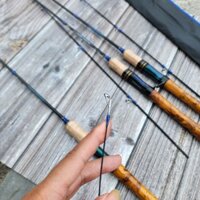 (Chất lượng) Cần Lure UL Cán Gỗ Cao Cấp Bright Night - Kill Leuel