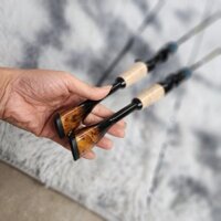 [Chất lượng] Cần Lure UL Cán Bóng Chày Cam Bóng Đẹp - Golden mud carp - Giá học sinh