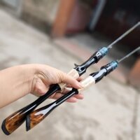 (Chất lượng)  Cần Lure UL Cán Bóng Chày Cam Bóng Đẹp - Golden mud carp