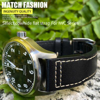 chất lượng cao 20mm 21mm 22mm cho IWC Pilot Portfino Mark Ⅹ IW3270 Dây đeo bằng da bò nh