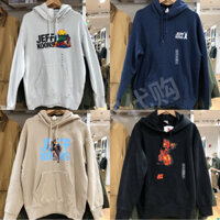 [Chất lượng cao] Áo len trùm đầu JEFF MOONS mới dành cho nam và nữ cặp đôi dáng rộng thông thường