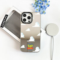 Chất Lượng Cao Casetify Câu Chuyện Đồ Chơi Mây Trắng Vỏ Gương Sạc Từ Tính Không Dây Cho IPhone 15 Pro Max 14PLUS 11 12 13 12Pro Ốp điện thoại Mềm Viền Lưng PC Cứng